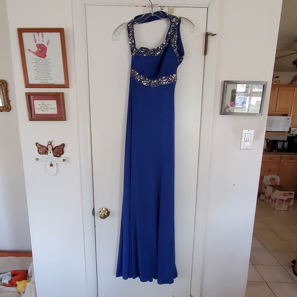 Blue formal dress - Picture 2 of 8